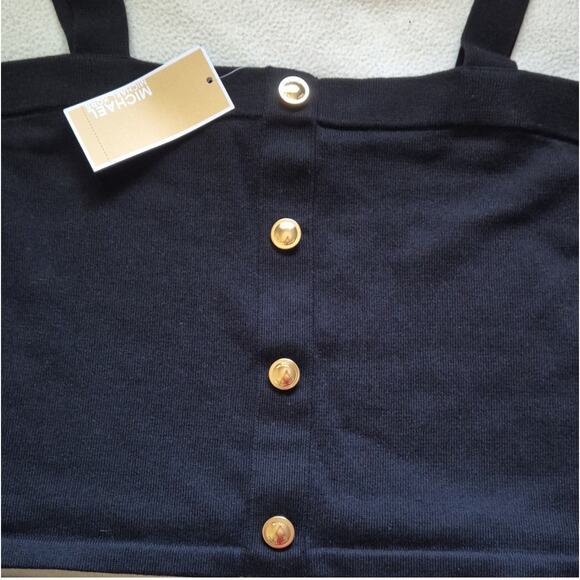 NWT - Michael Kors - 2 Piece Black Knit Set - Top and Skirt - Picture 6 of 9